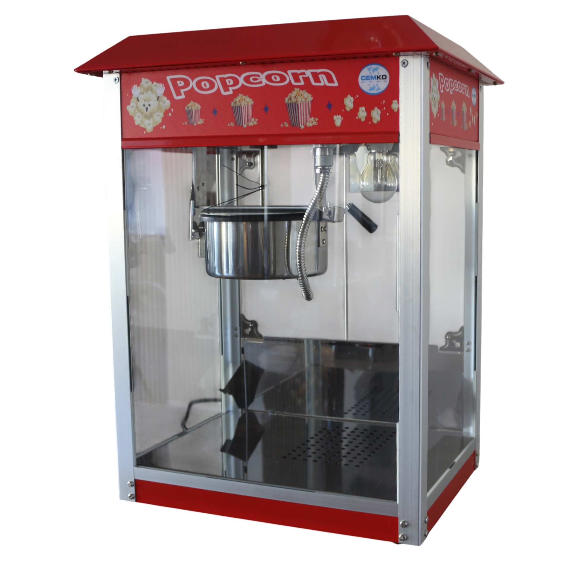 Popcorn Mısır Patlatma Makinesi Sanayi Tipi Profesyonel