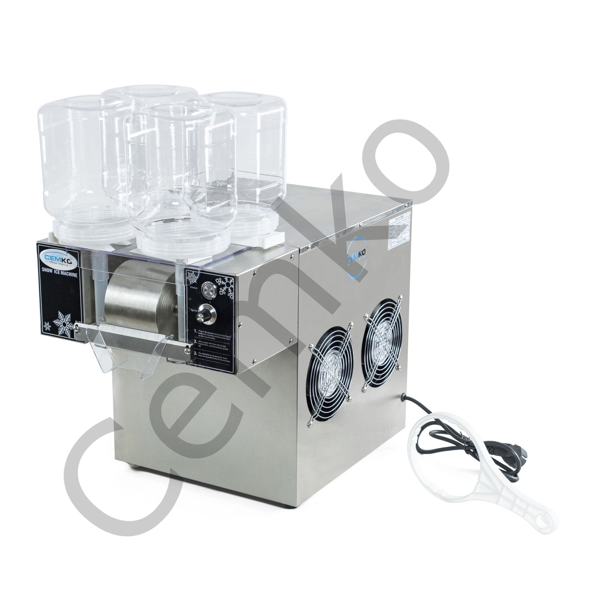 Kar Dondurma Makinesi Snow Flake Maker Makinesi Kar Buz Traş Dondurma Makinesi Cemko Kalitesiyle Sizlerle