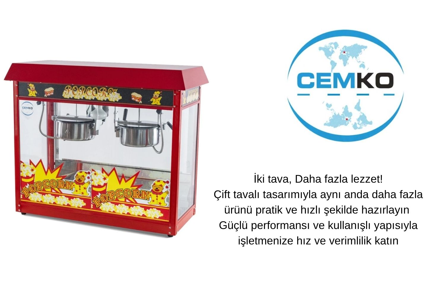 Popcorn makinesi