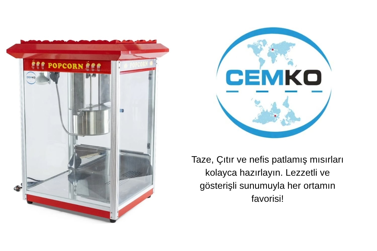 Popcorn makinesi