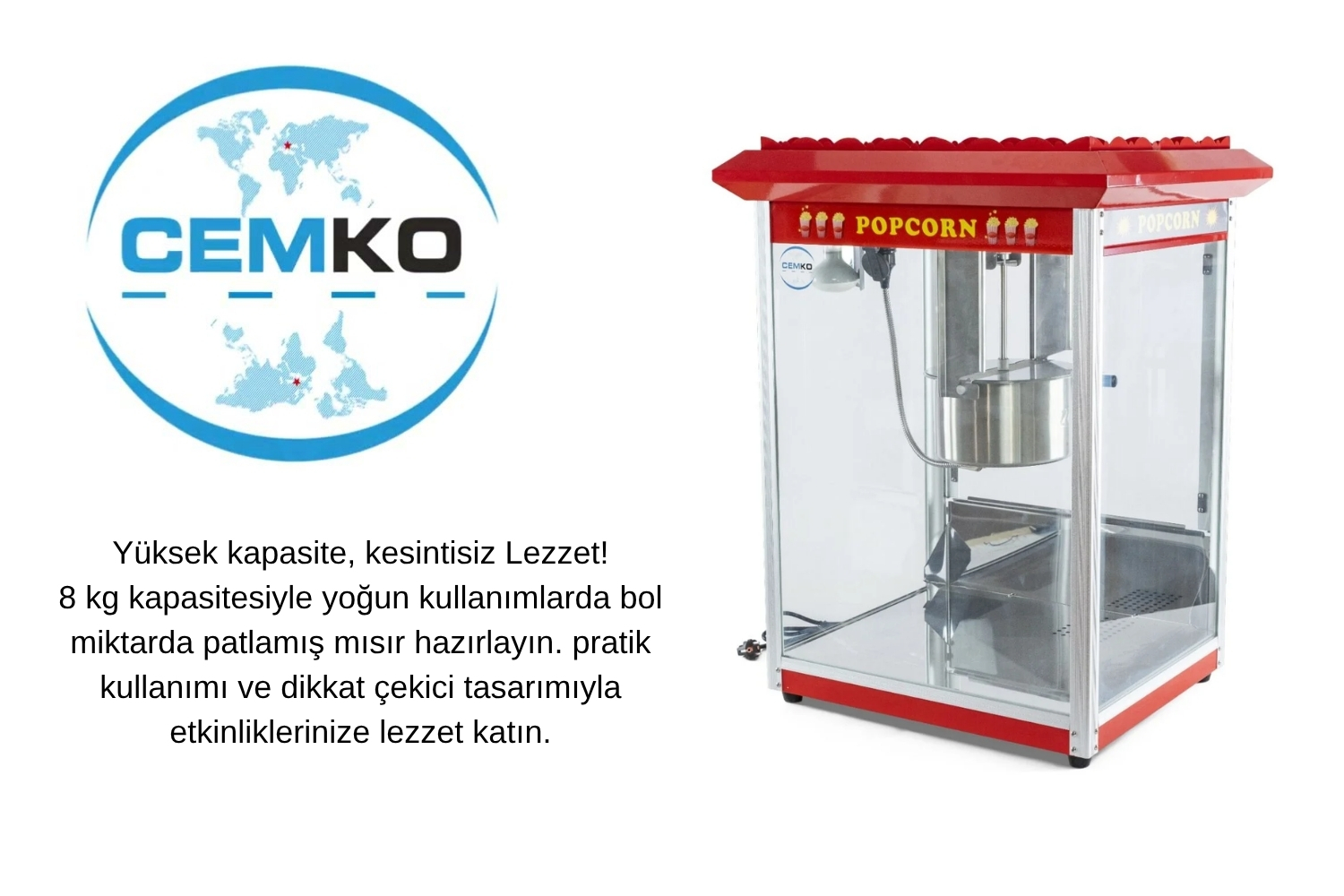 Patlamış mısır makinesi
