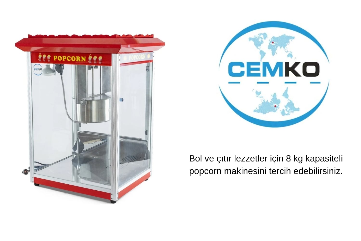 Mısır patlatma makinesi