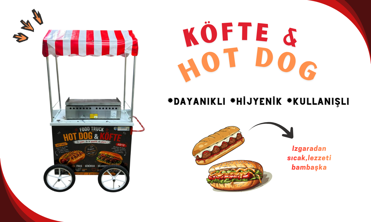 Seyyar köfte arabası