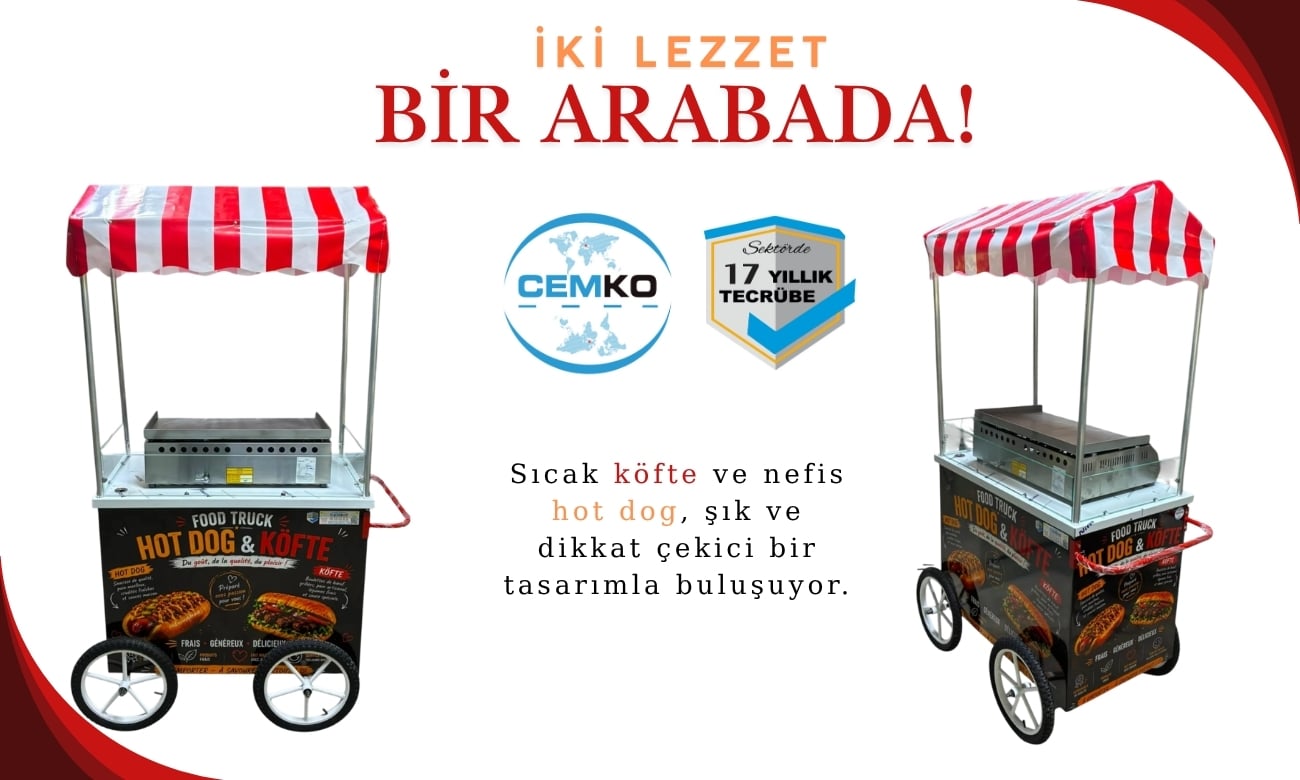 Seyyar köfte arabası