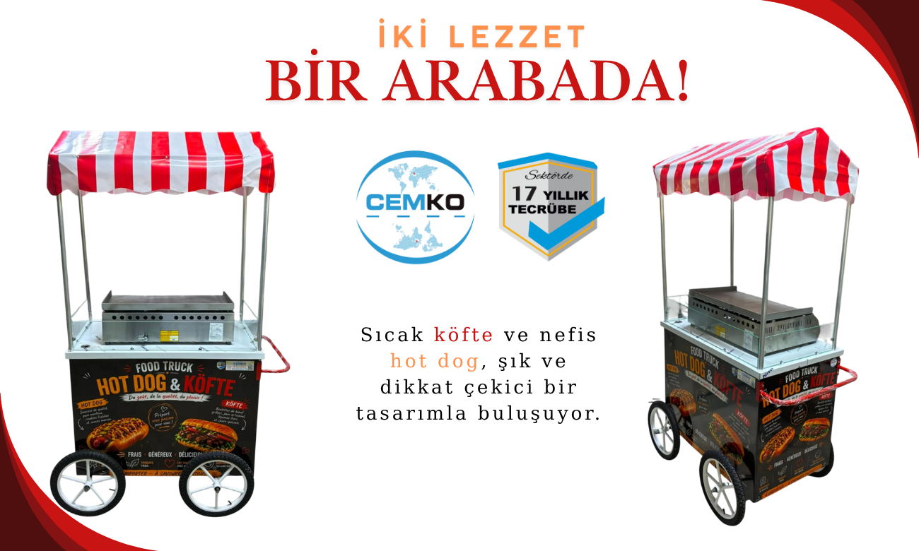Seyyar köfte arabası