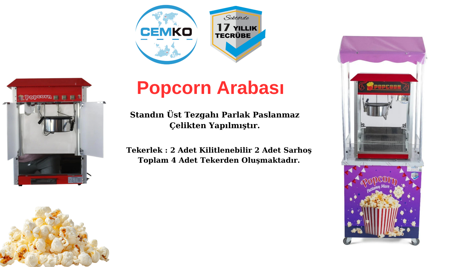 popcorn makinesi
