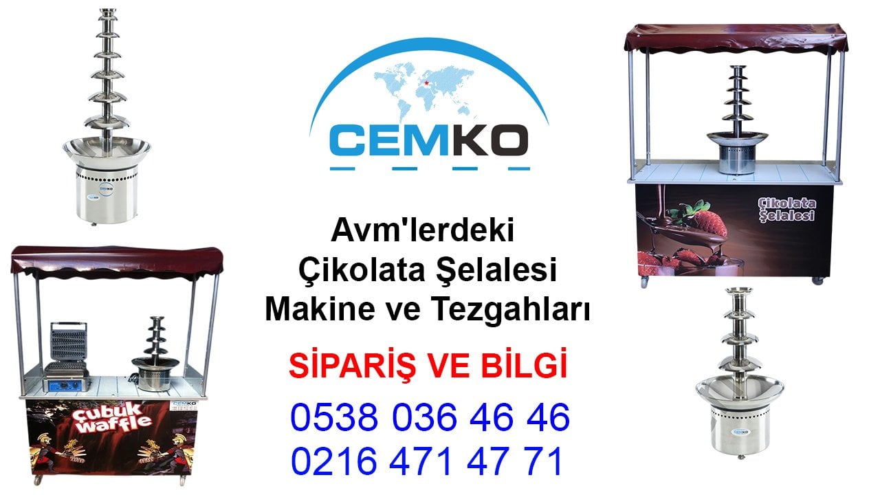 Avm'lerdeki Çikolata Şelalesi