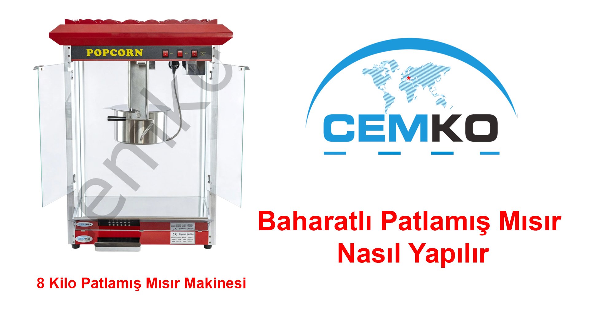 baharatlı patlamış mısır nasıl yapılır tarifi yapılışı