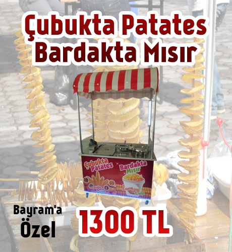 Çubukta Patates - Bardakta Mısır Arabası