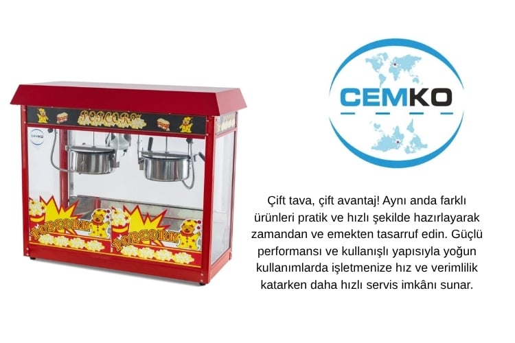 patlamış mısır makinesi