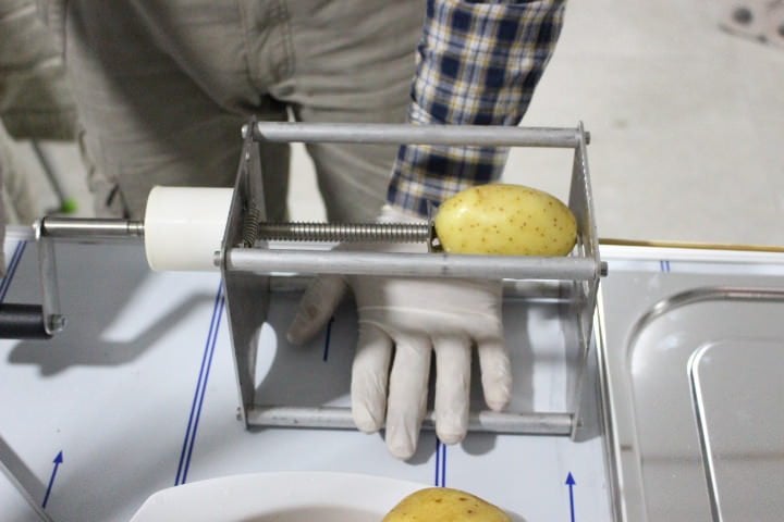 Çubukta Patates Makinesi Kullanımı Resim 11