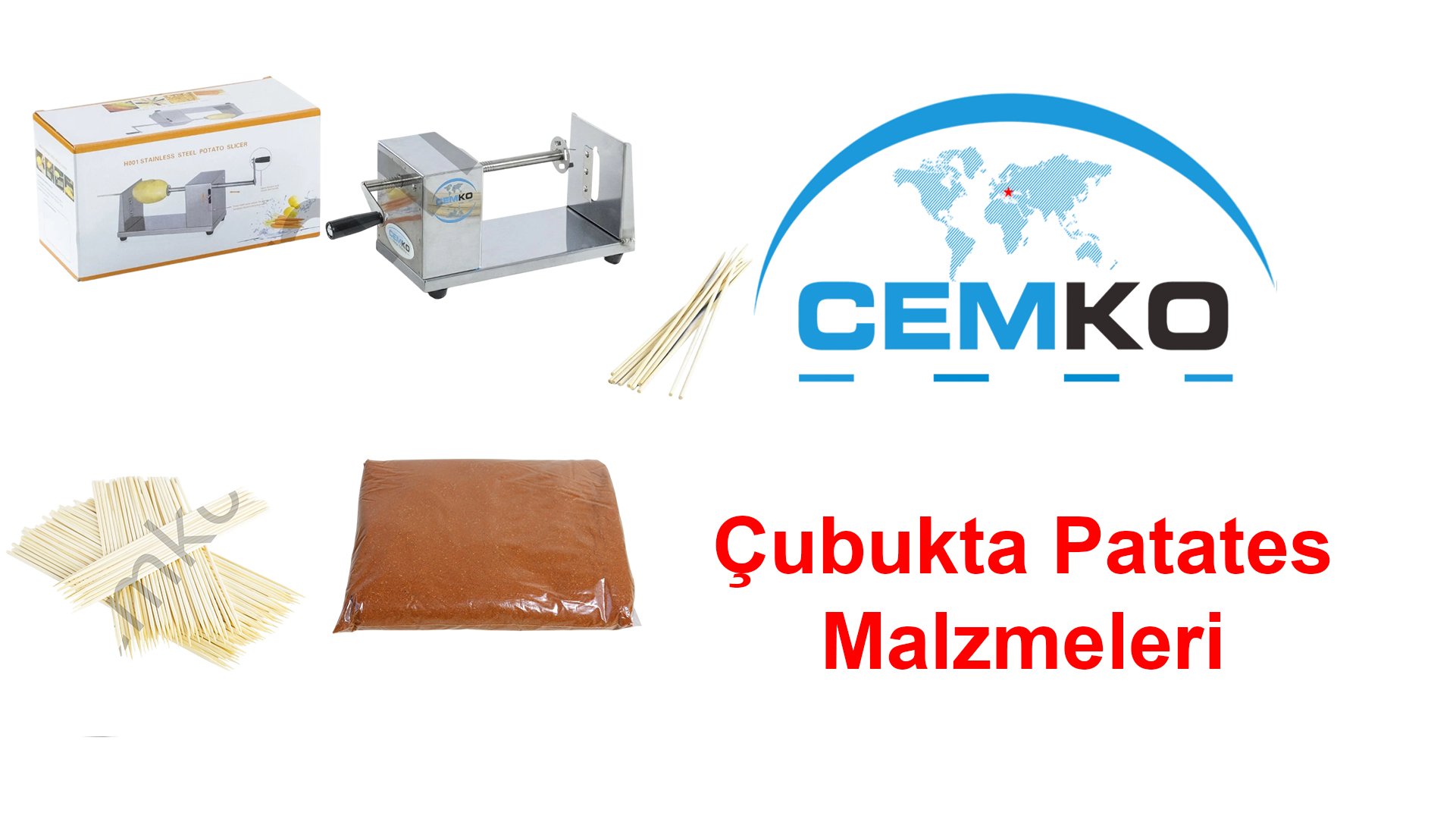 çubukta patates baharatı çubuğu makinesi