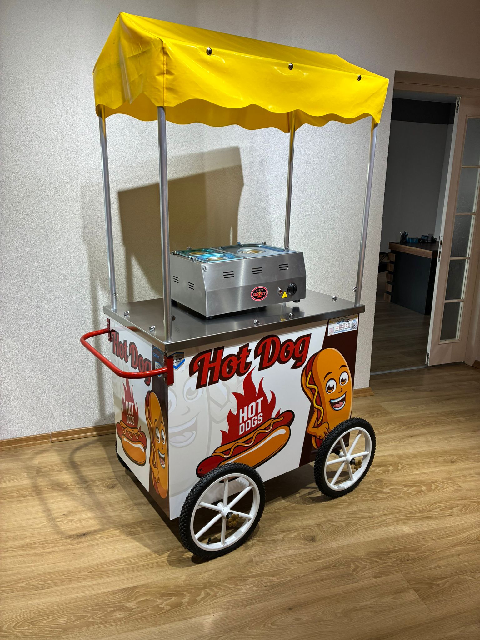 hot dog arabası