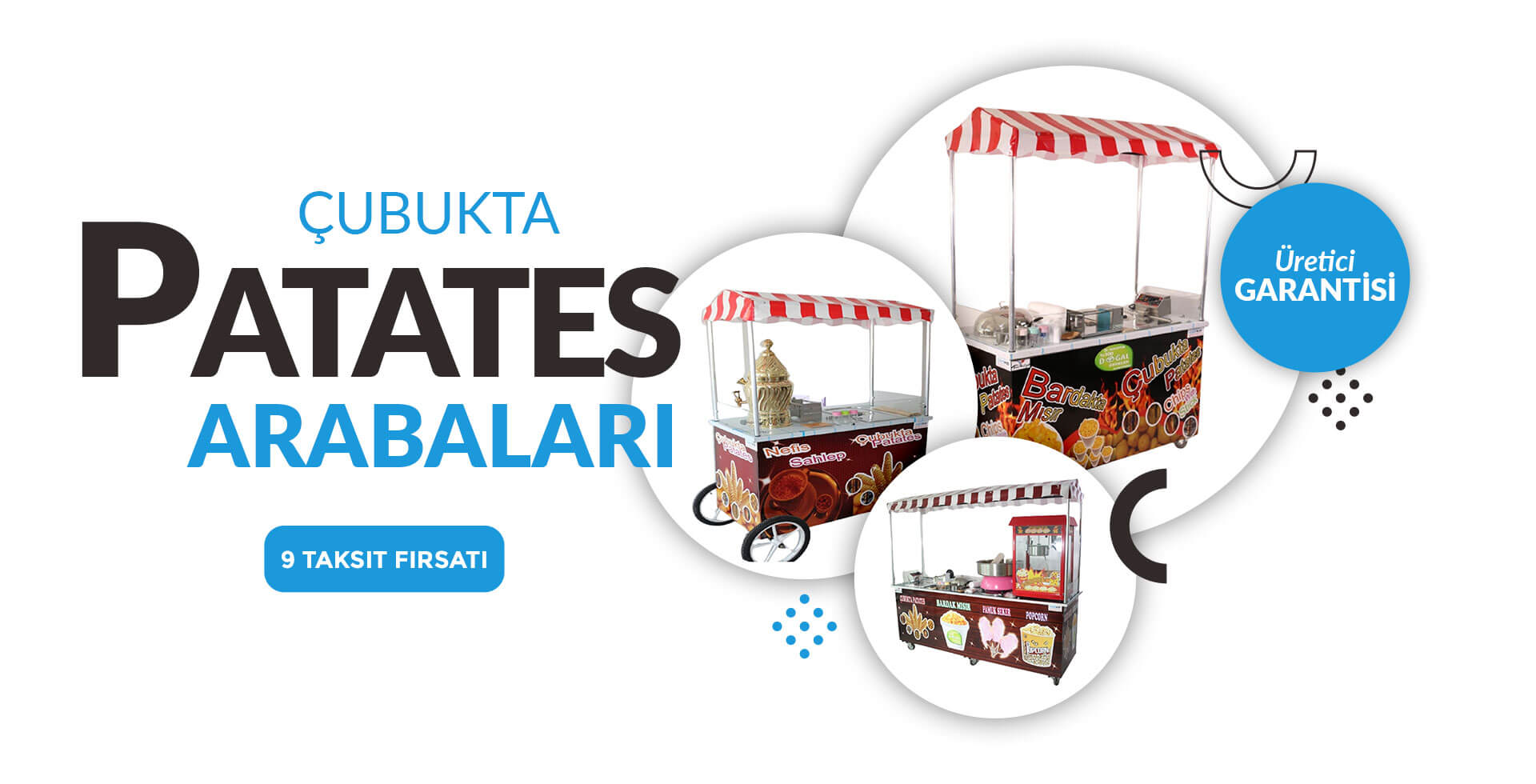 Çubukta Patates Arabaları