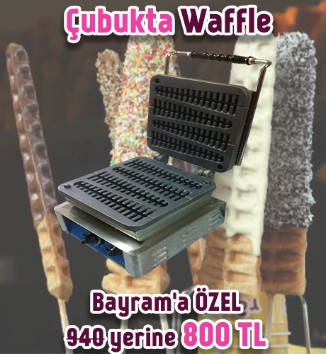 Çubukta Waffle Makinası