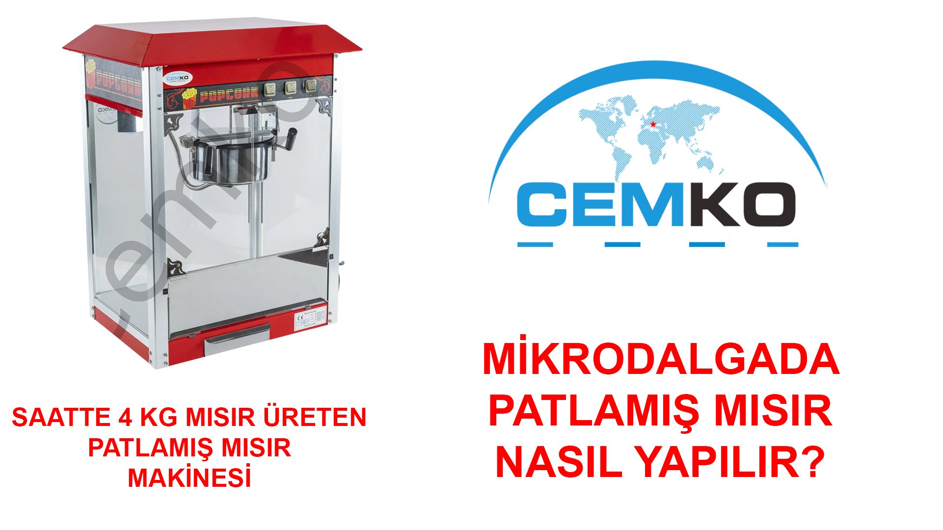 mikrodalgada patlamış mısır nasıl yapılır