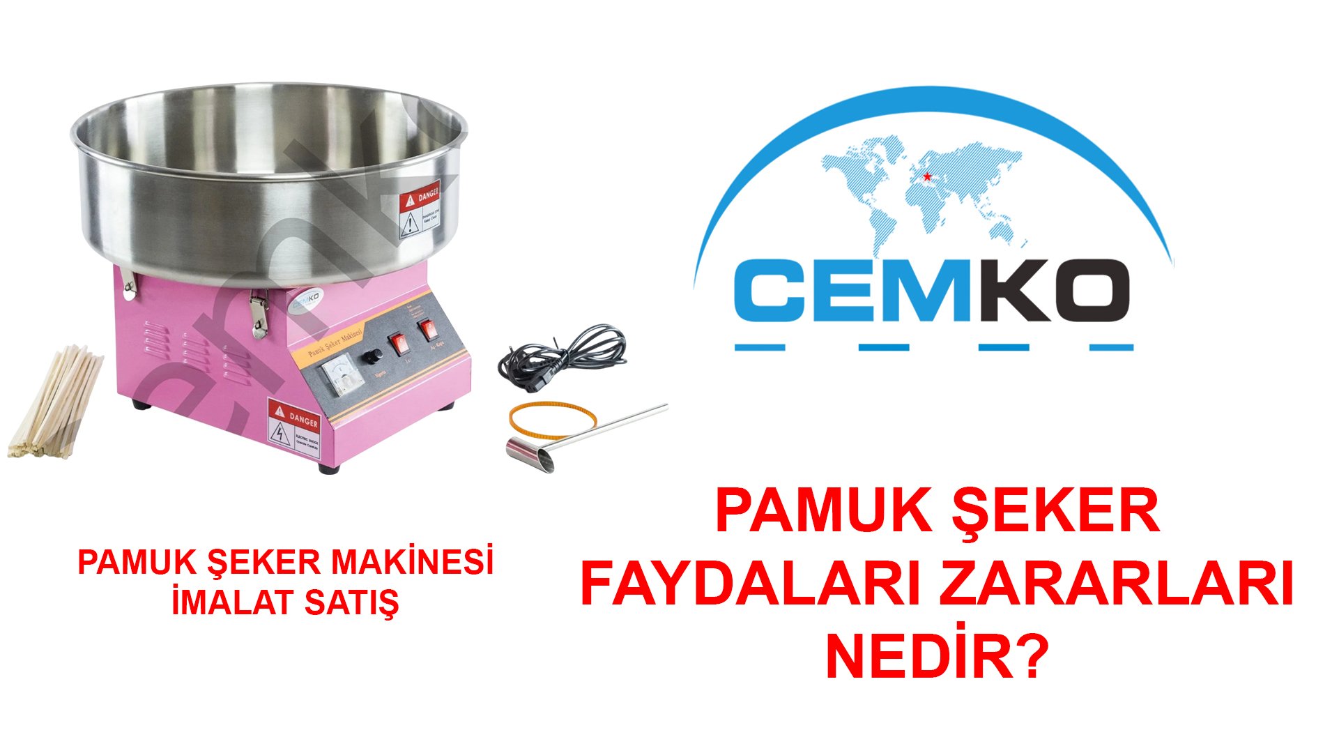 pamuk şeker faydaları ve zararları