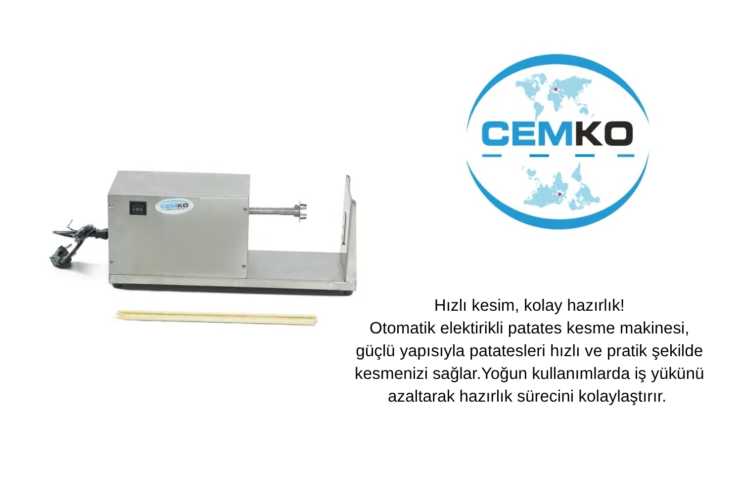 Patates Kesme Makinesi