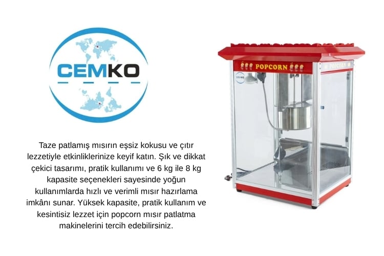 mısır patlatma makinesi