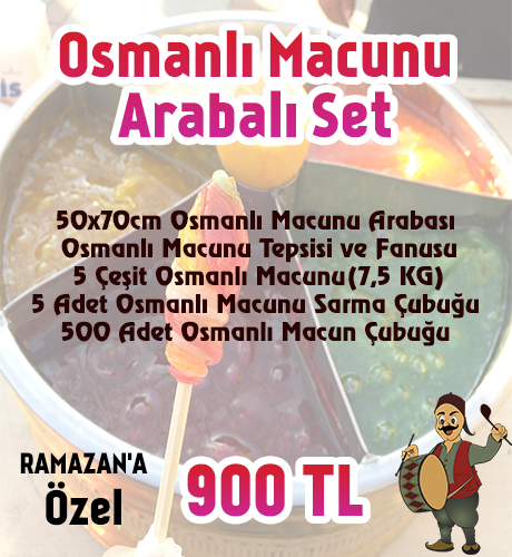 Osmanlı Macunu Arabalı Set