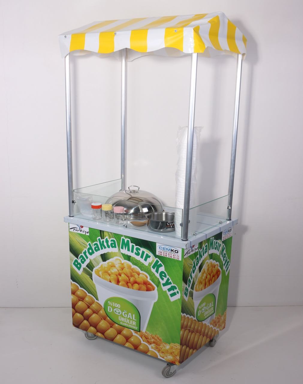 Bardakta Mısır Arabası (Model Ataşehir) 50x70