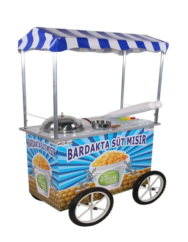 Seyyar Bardakta Mısır Standı (Model İzmir) 60x100