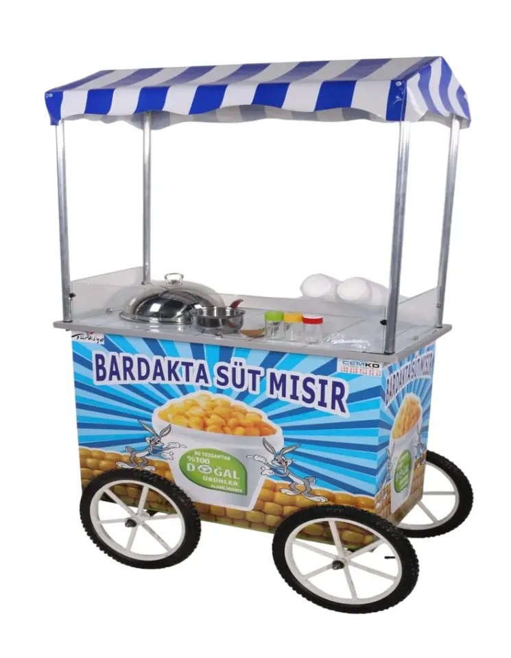 Seyyar Bardakta Mısır Standı (Model İzmir) 60x100