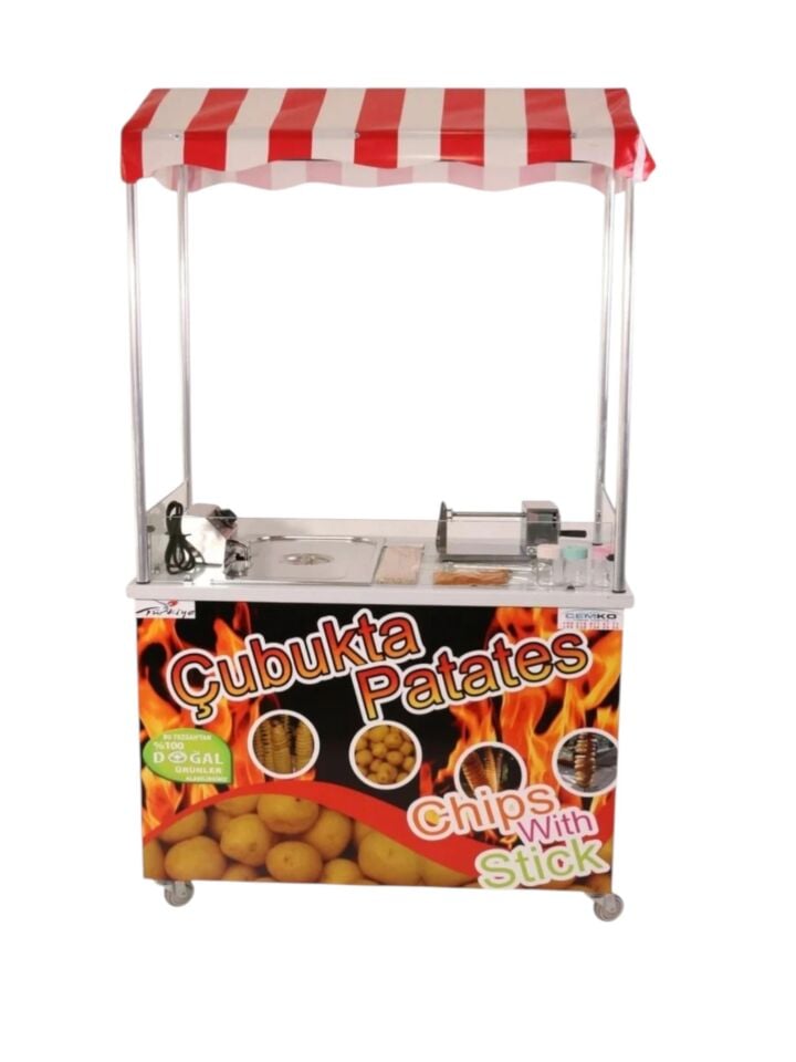 Çubukta Patates Tezgahı 1.Kalite (Model Kadıköy) 60x100