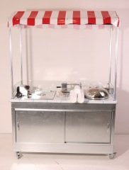 Çubukta Patates ve Bardakta Mısır Arabası (Model Taksim)