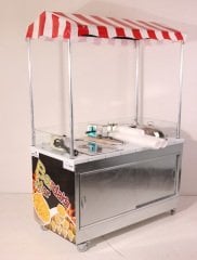 Çubukta Patates ve Bardakta Mısır Arabası (Model Taksim)