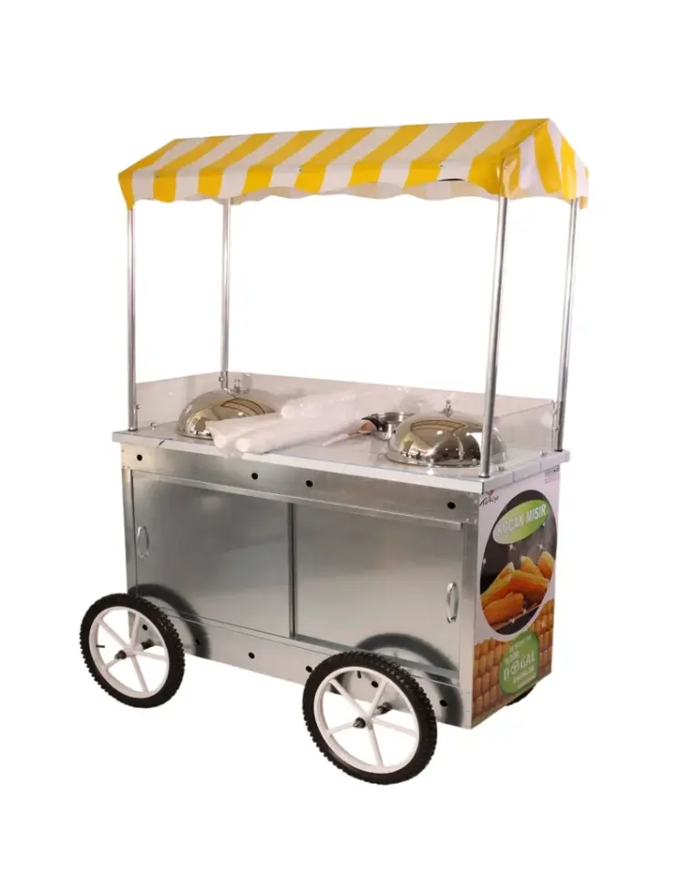 Seyyar Koçan Mısır ve Bardakta Mısır Arabası (Model Muğla) 60x120