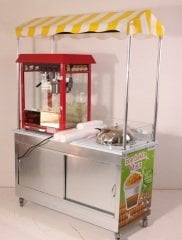 Popcorn ve Bardakta Mısır Standı (Model Ankara) 60x120