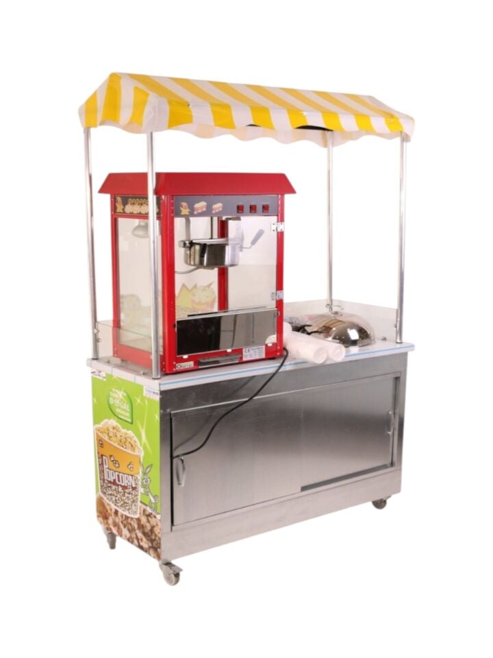 Popcorn ve Bardakta Mısır Standı (Model Ankara) 60x120