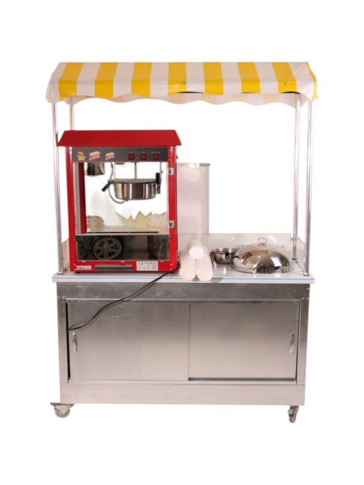 Popcorn ve Bardakta Mısır Standı (Model Ankara) 60x120