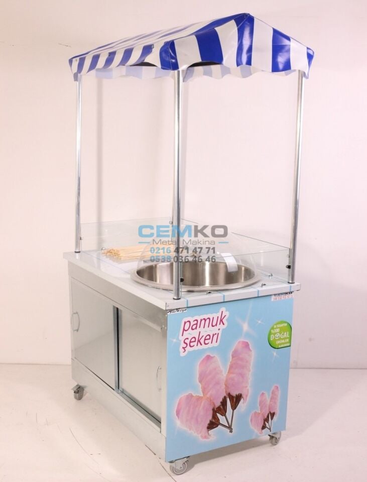 Tezgahlı Pamuk Şeker Makinesi (Model Nevşehir)