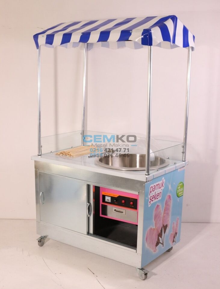 Tezgahlı Pamuk Şeker Makinesi (Model Nevşehir)