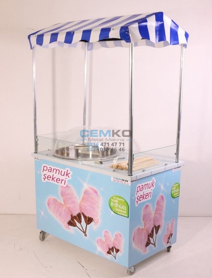 Tezgahlı Pamuk Şeker Makinesi (Model Nevşehir)