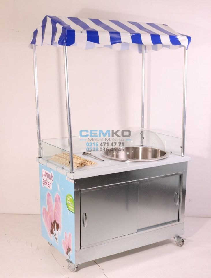 Tezgahlı Pamuk Şeker Makinesi (Model Nevşehir)