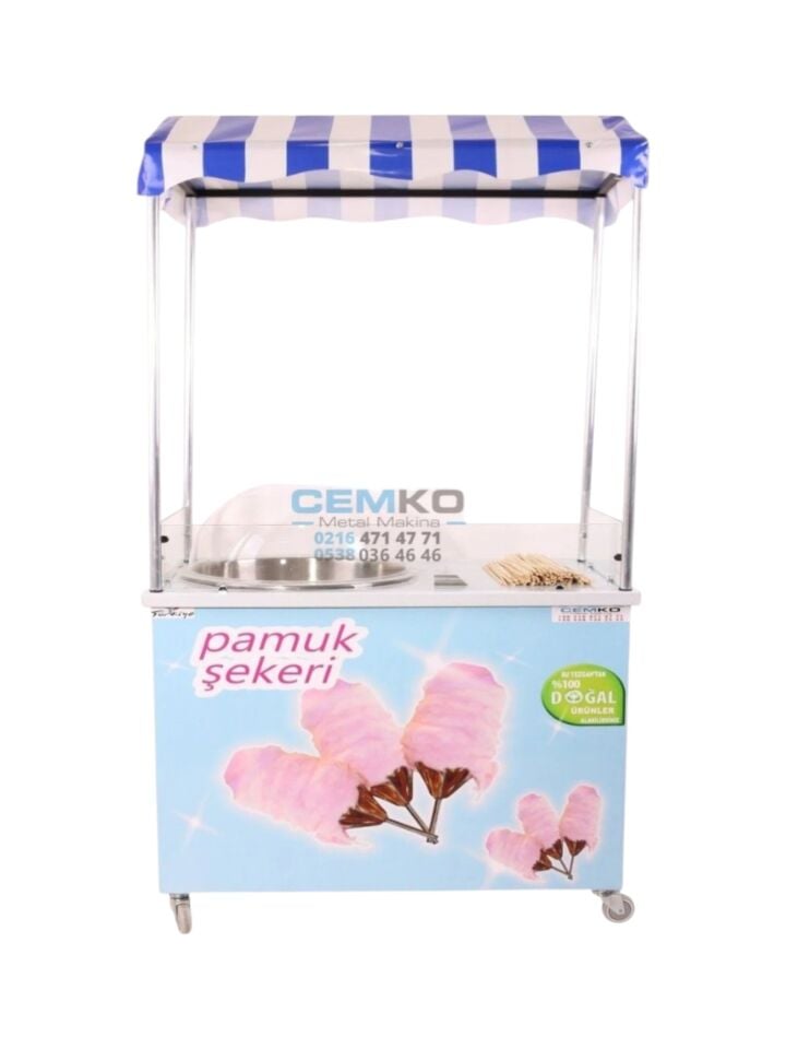 Tezgahlı Pamuk Şeker Makinesi (Model Nevşehir)