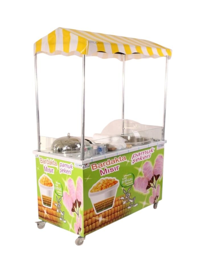 Pamuk Şeker ve Bardakta Mısır Arabası (Model Konya)