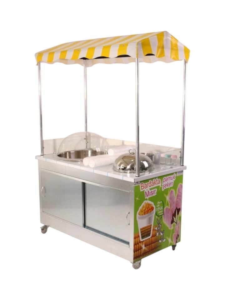 Pamuk Şeker ve Bardakta Mısır Arabası (Model Konya)