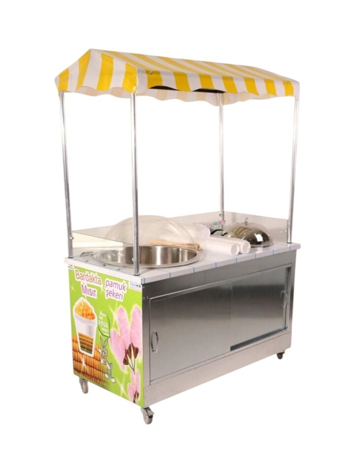 Pamuk Şeker ve Bardakta Mısır Arabası (Model Konya)