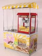 Pamuk Şeker ve Popcorn Arabası (Model Aydın) 60x120