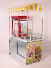 Pamuk Şeker ve Popcorn Arabası (Model Aydın) 60x120