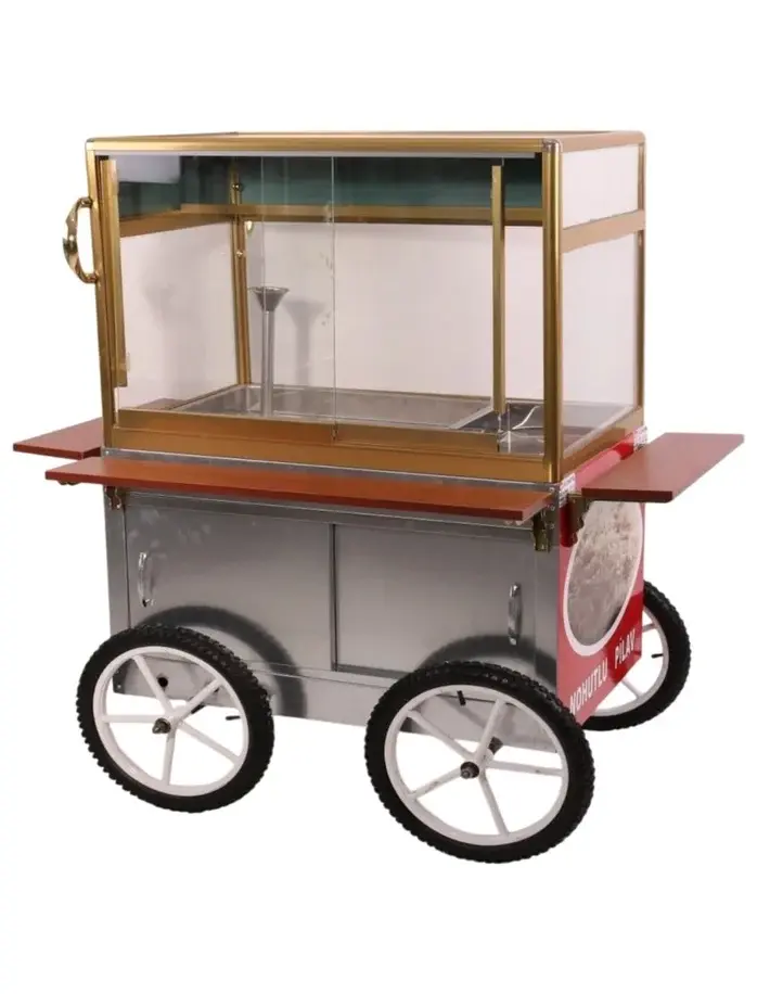 Seyyar Pilav Arabası - Tüplü (Model Eminönü)