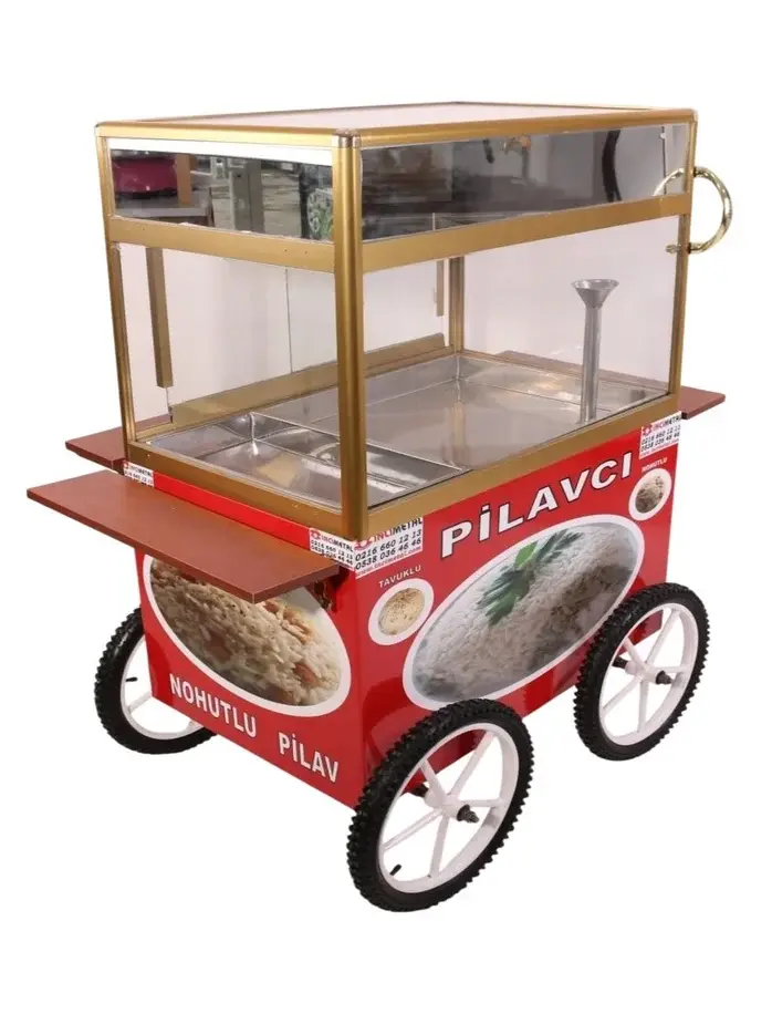 Seyyar Pilav Arabası - Tüplü (Model Eminönü)