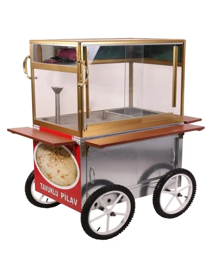 Seyyar Pilav Arabası - Tüplü (Model Eminönü)