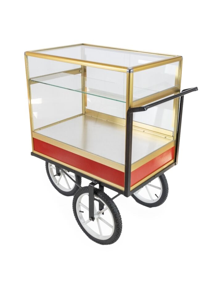 Seyyar Simit Arabası ve Tezgahı (Model Sirkeci)