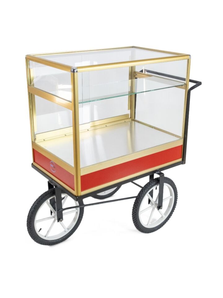 Seyyar Simit Arabası ve Tezgahı (Model Sirkeci)