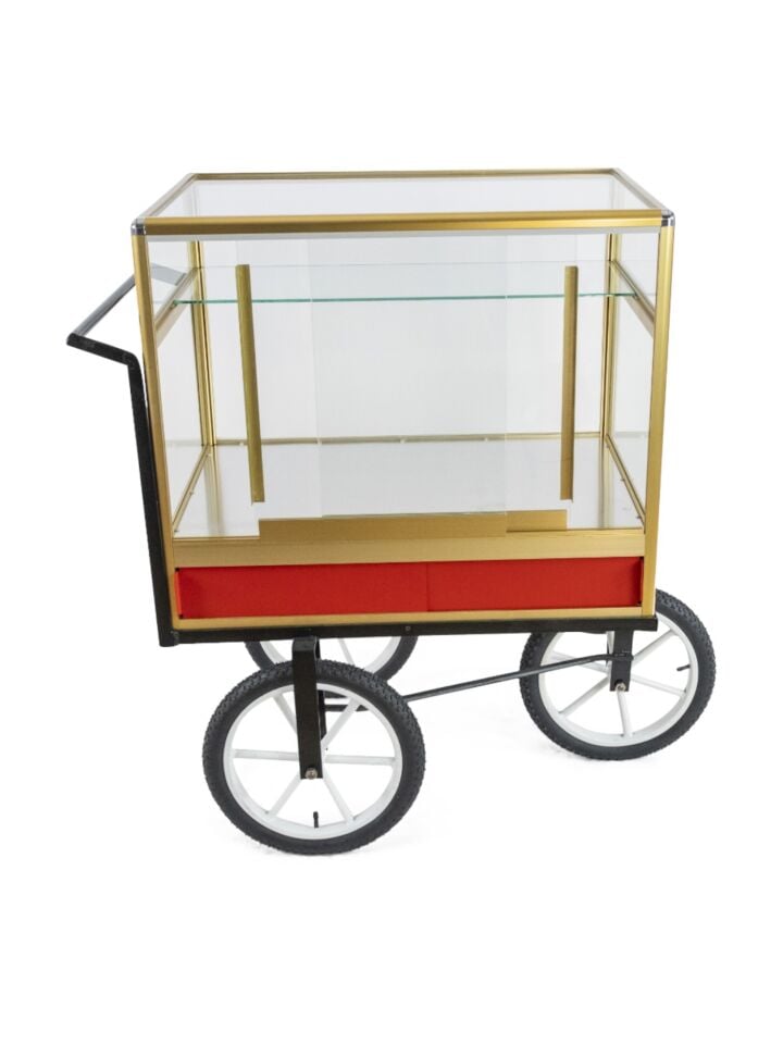 Seyyar Simit Arabası ve Tezgahı (Model Sirkeci)